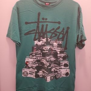 Stussy Boombox Men's Size Medium Vintage Tee